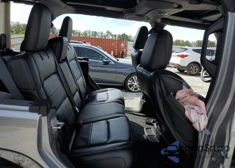 2021 Jeep Wrangler Unlimited Sahara из США, поврежденный, VIN 1C4HJXEN3MW691220